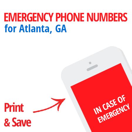 atlanta georgia non emergency number.